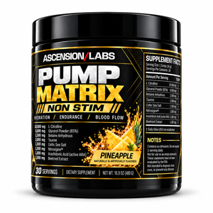 “Pump Matrix” Non-Stim Preworkout