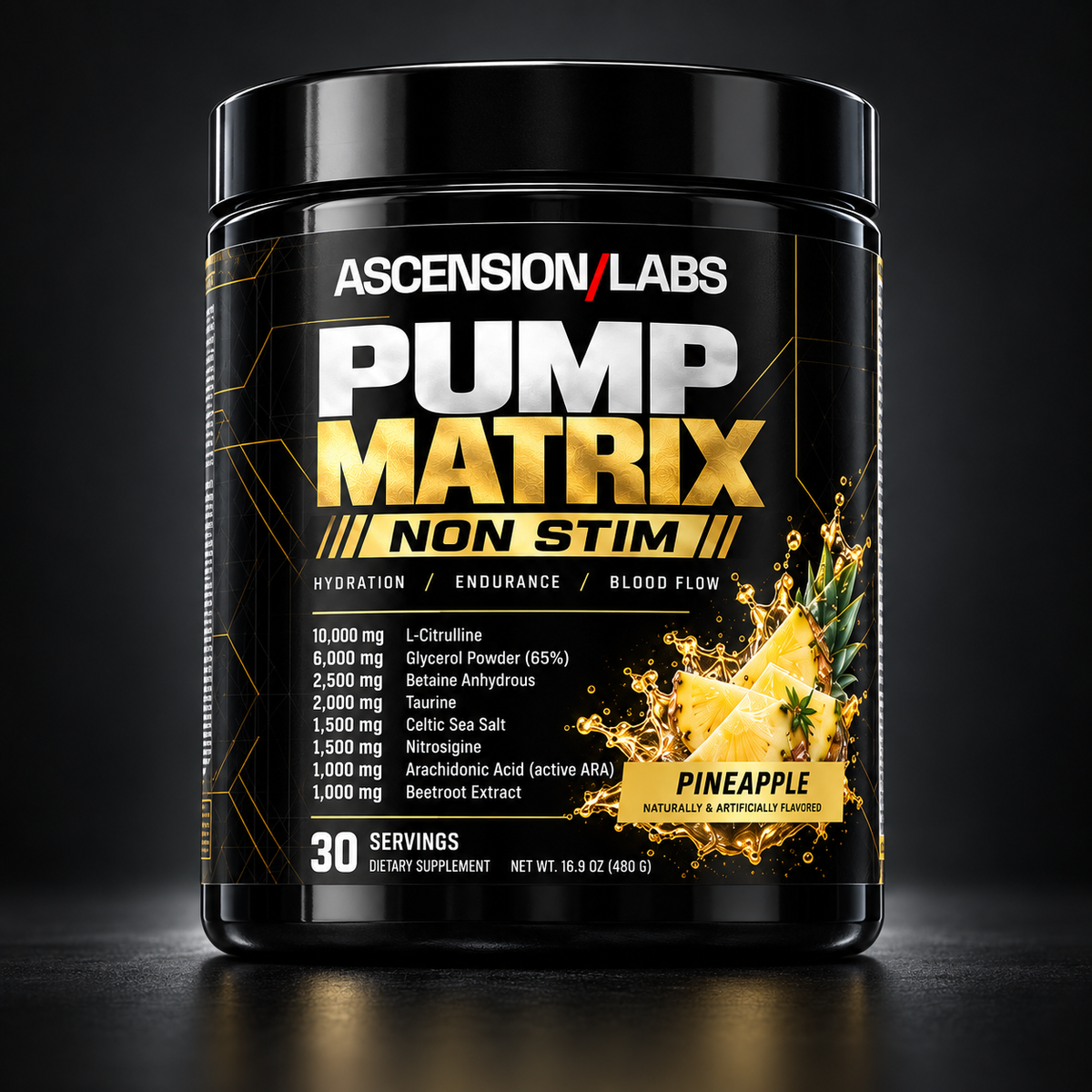 “Pump Matrix” Non-Stim Preworkout